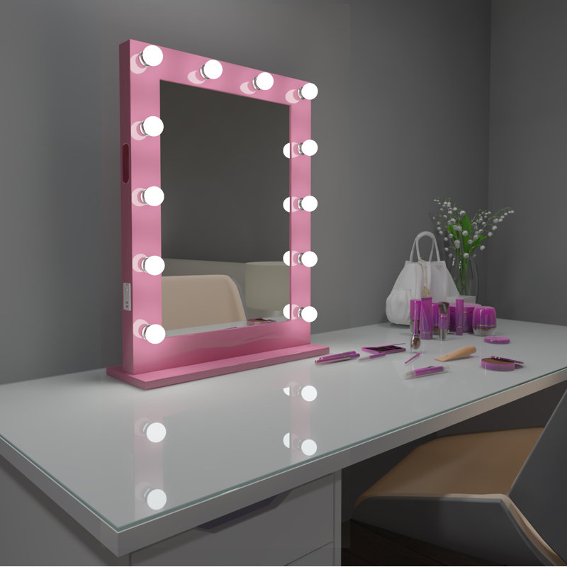 Hollywood Metal Flat Mirror