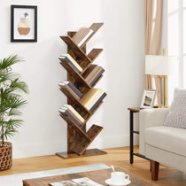 Bookcase 3 Tier Wooden Book Shelves for Storage, 32*39.5*80cm Small  Bookshelf