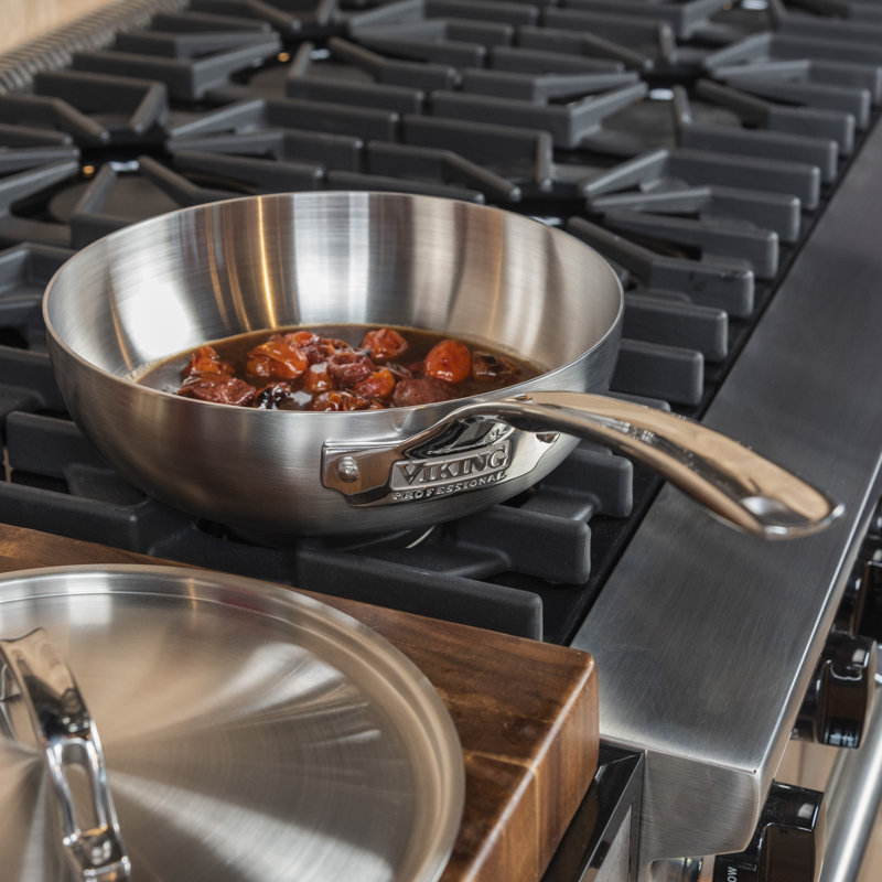 Viking Professional 5-Ply 3-Quart Saucier with Lid