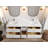 Roswell Floating 72'' Double Bathroom Vanity with Quartz Top-101941978