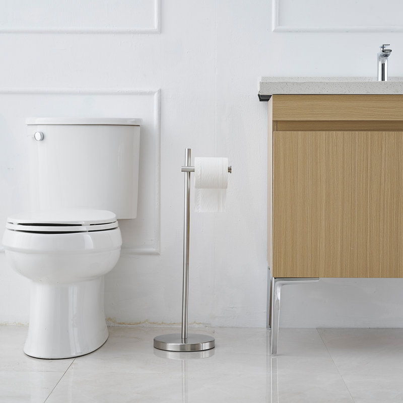 Porte-papier hygiénique, Nickel brossé
