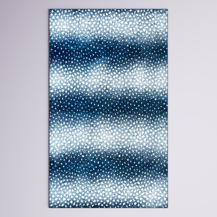 Allerie Modern Animal Navy/Cream Rug