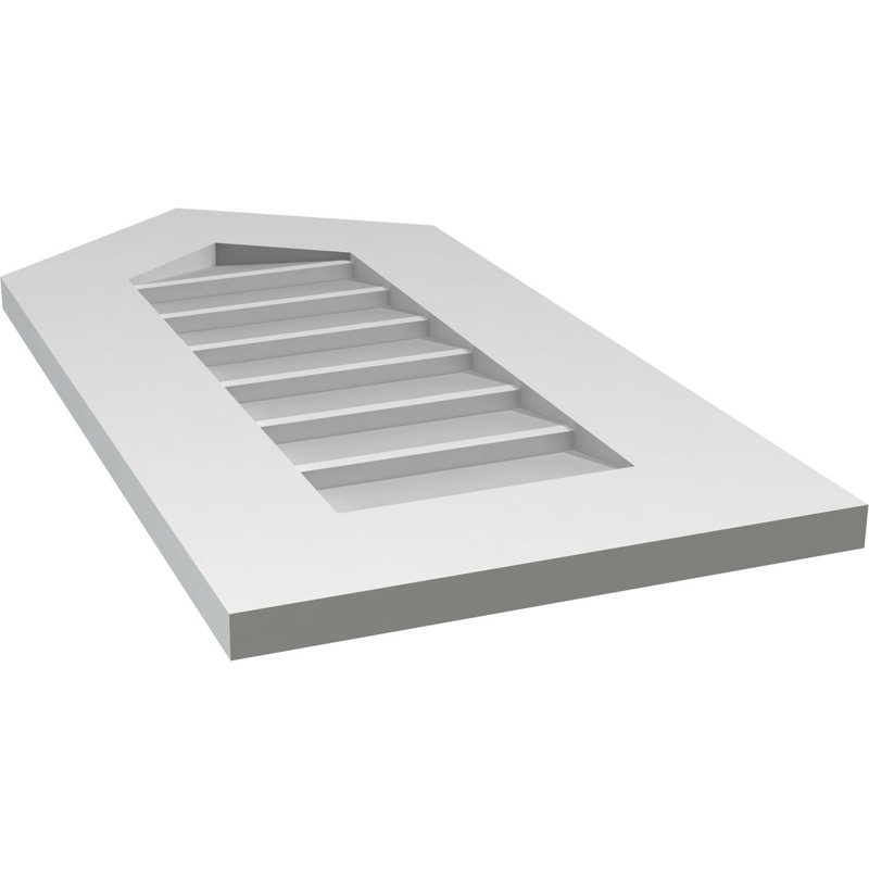Ventilateur à pignon en uréthane non-fonctionnel Signature, H 28 po x l 14 po x P 1 po