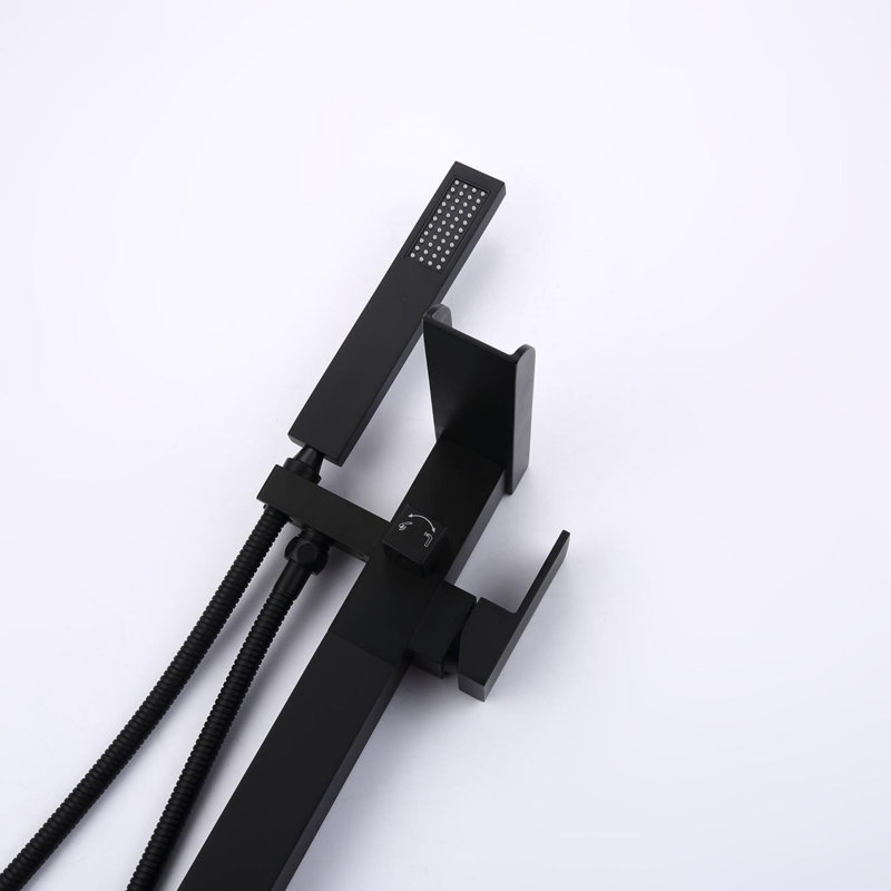 Freestanding Bathtub Faucet with Hand Shower