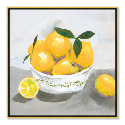 Hayons "Lemons" Painting by Isabelle Z