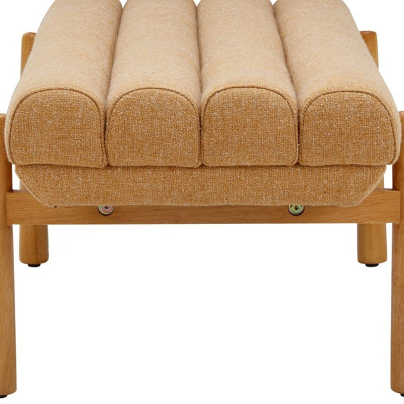 Tabouret à chaussures en bois massif, H 17,72 po x l 70,87 po x P 14,57 po