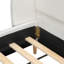 Lit plateforme tapissier Romano Boucle-1072328564