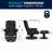 Shebeen Faux Leather Swivel Recliner-68977425