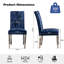 Chaise d'appoint rembourrée (ensemble de 2)-1684657676