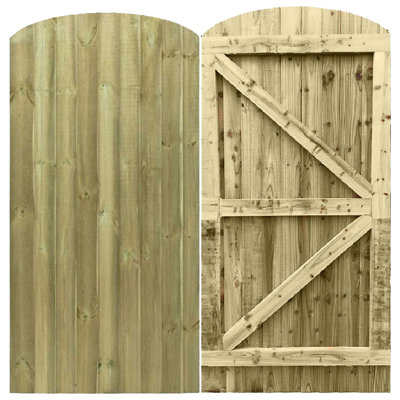 Ballinderry 180 cm H Gate Fencing