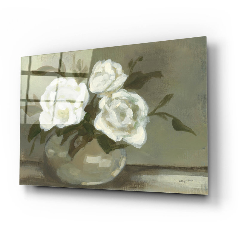 Art mural en verre «Maude» par Haley Knighten, H 16 po x l 24 po x P 0,2 po