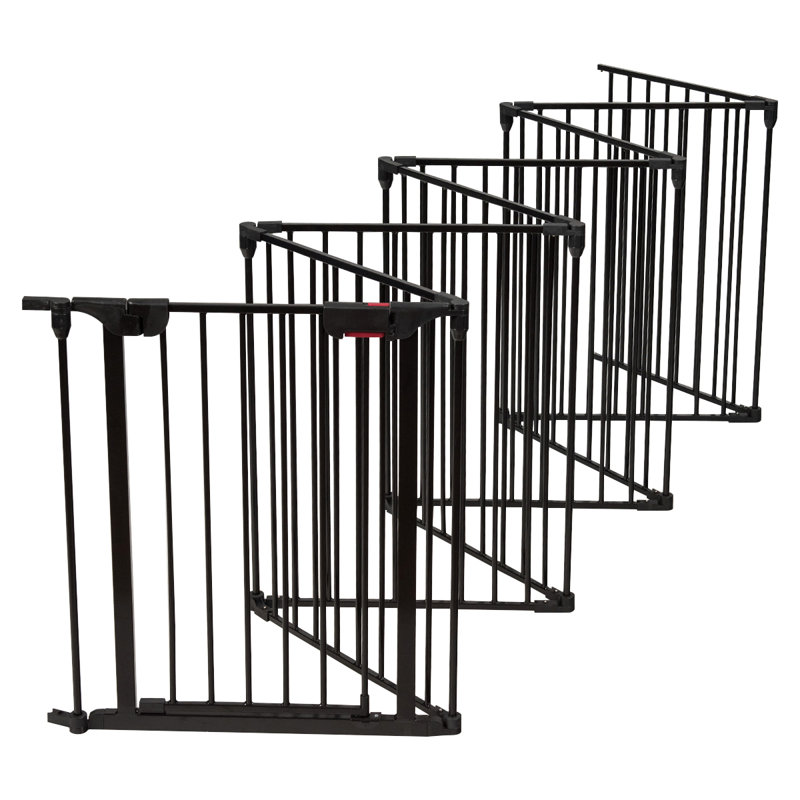 Barrière de sûreté, H 29 po x l 48 po x P 46,5 po, Noir