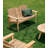 Verbena 55.5'' Wide Rectangle Wood Loveseat