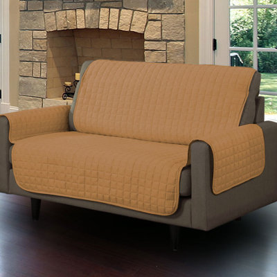 Box Cushion Loveseat Slipcover
