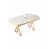 White Marble/Gold