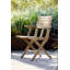 Flip Teak Folding Armchair