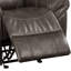 Fauteuil inclinable et oscillant Simonis Brown