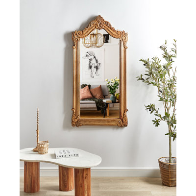 Laforge Solid Wood Arch Mirror