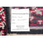 Tapis rouge traditionnel en laine à motif géométrique 3x5