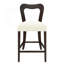 Tabouret à hauteur de comptoir de style moderne avec repose-pieds (ensemble de 2)-240965099-240965098