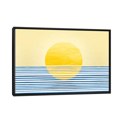 Sunset II-impression d’art graphique abstraite