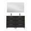 Suki 1200mm Free-standing Double Bathroom Vanity Unit-73822498-73822499