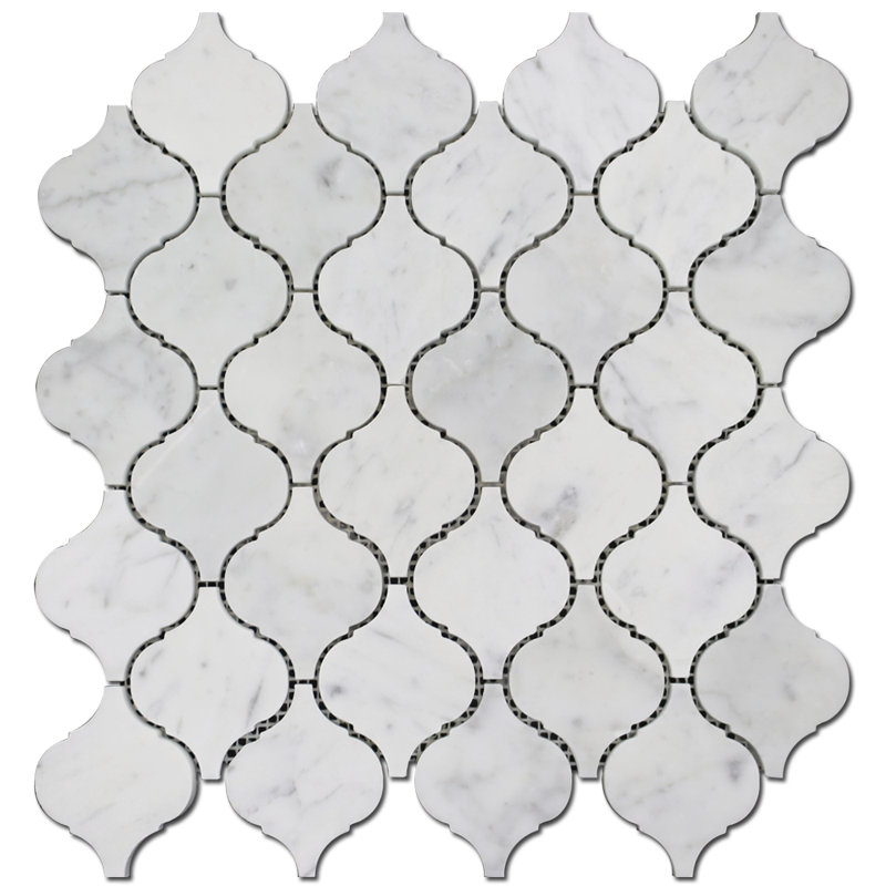 LANTERNE ARABESQUE - CARRARE HONED