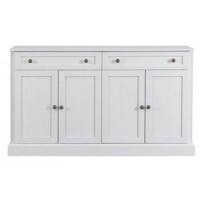 Kitchen Sideboard Storage Buffet Cabinet With 2 Drawers & 4 Doors