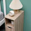 19.5cm W Manufactured Wood Bedside Table-935518808