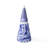 Spode – Blue Italian – Spode Blue Italian Cone Shaped Topiary - 13 Inch - BlueWhite