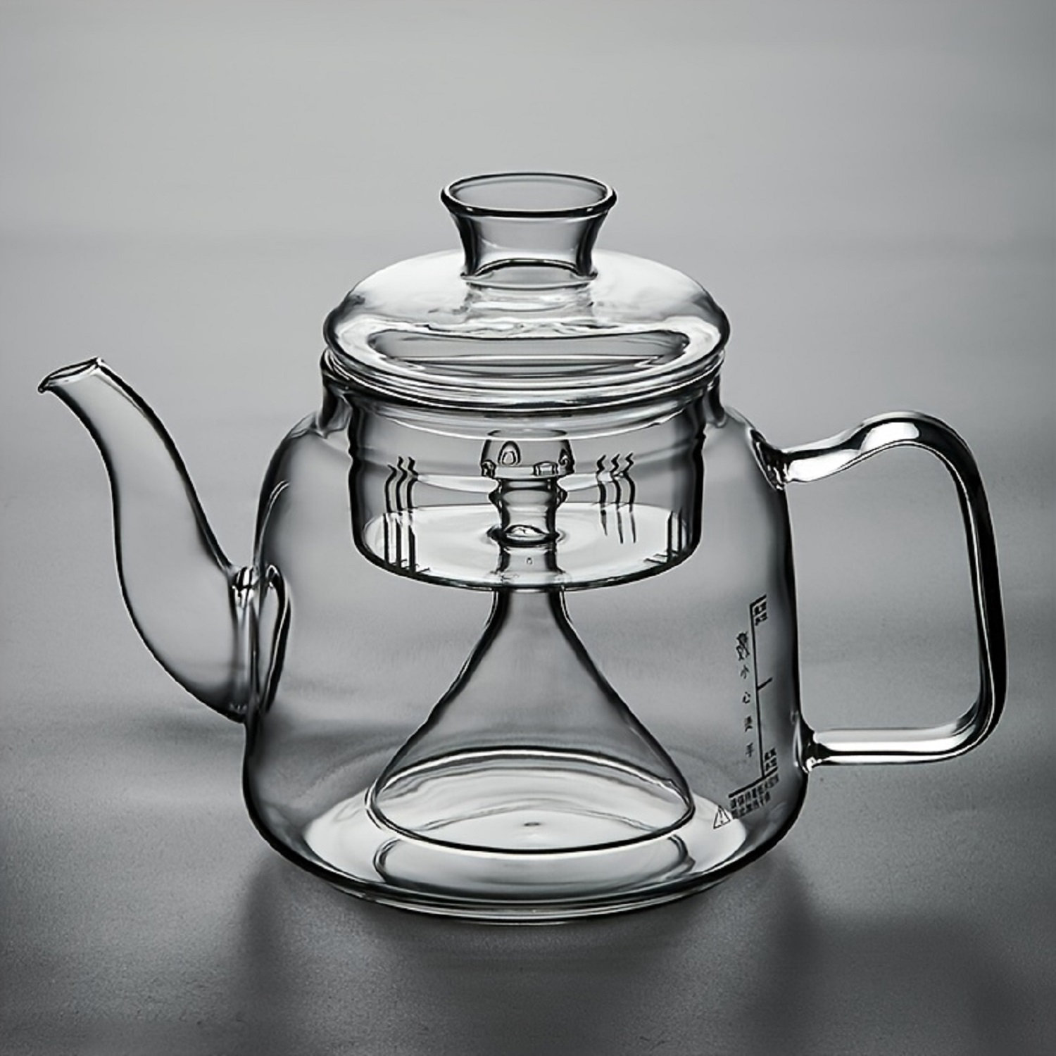 China Customized Glass Teapot Stovetop Microwave Safe, 30oz/900ml