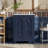 Modern Bathroom Vanity with Ornate Elliptical Motif,Soft-Close Hinges-639566378