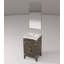 Meuble-lavabo simple 20 po X P 18 po P, comptoir en acrylique et Miroir-1713513488-1713513489