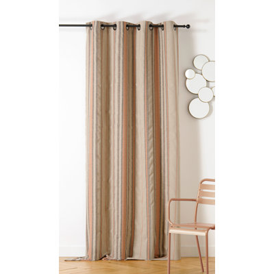 Legaspi Semi Sheer Curtain Single Panel