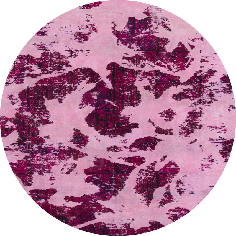 Abstract Indoor Rug, Round 3'