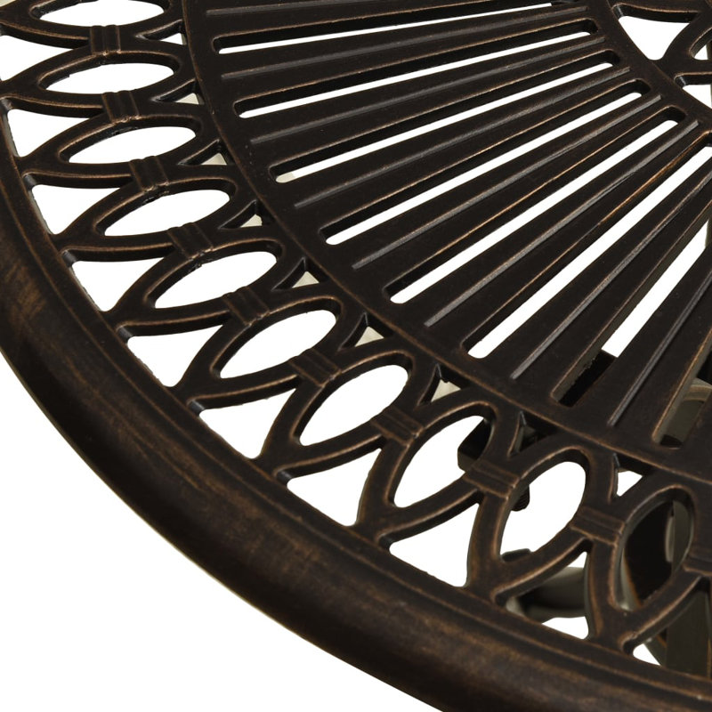 Hamleigh Round 62Cm L Table, Brown