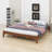 Bamboo Wood Platform Bed Frame-1525837005
