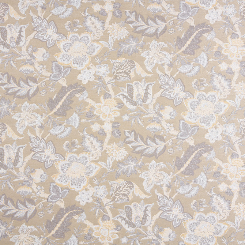 Hannah  Floral Tailored Drapery Panel Set