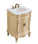 lunette 24" single bathroom vanity set