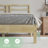 100% Solid Wood Platform Bed