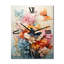 Horloge murale papillon Butterfly-1473293412