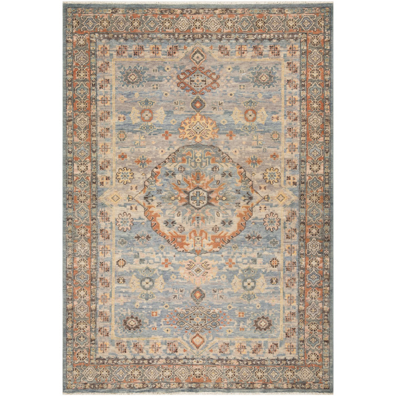 Tysheen Wool Oriental Indoor Rug, Rectangle 5'6" x 8'6"