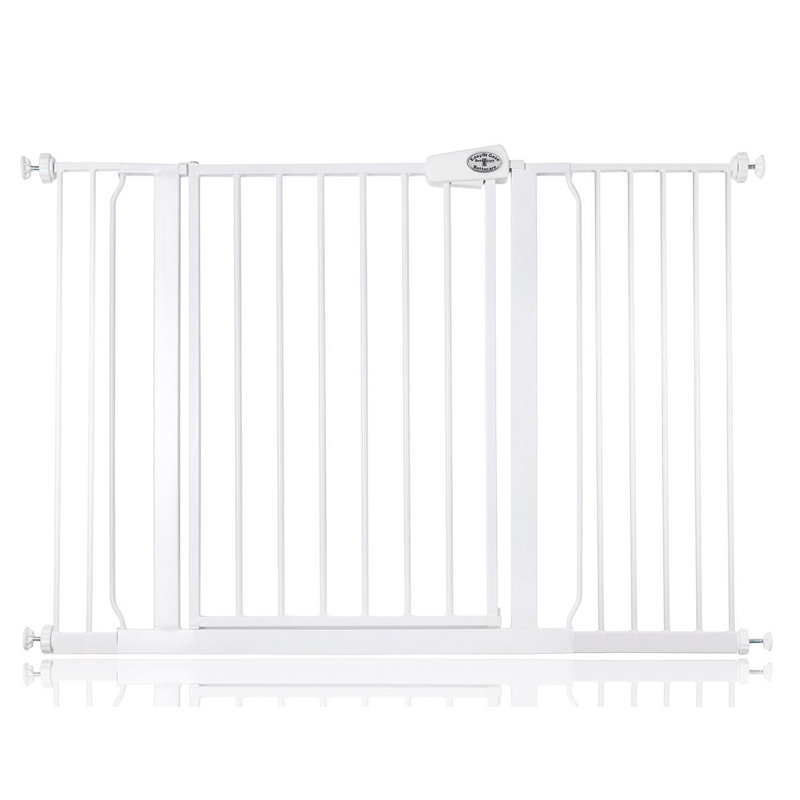 Batley Metal Pressure Mounted Pet Gate, 120cm-128cm