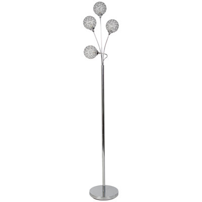 Ziggy 162cm Chrome Novelty Floor Lamp