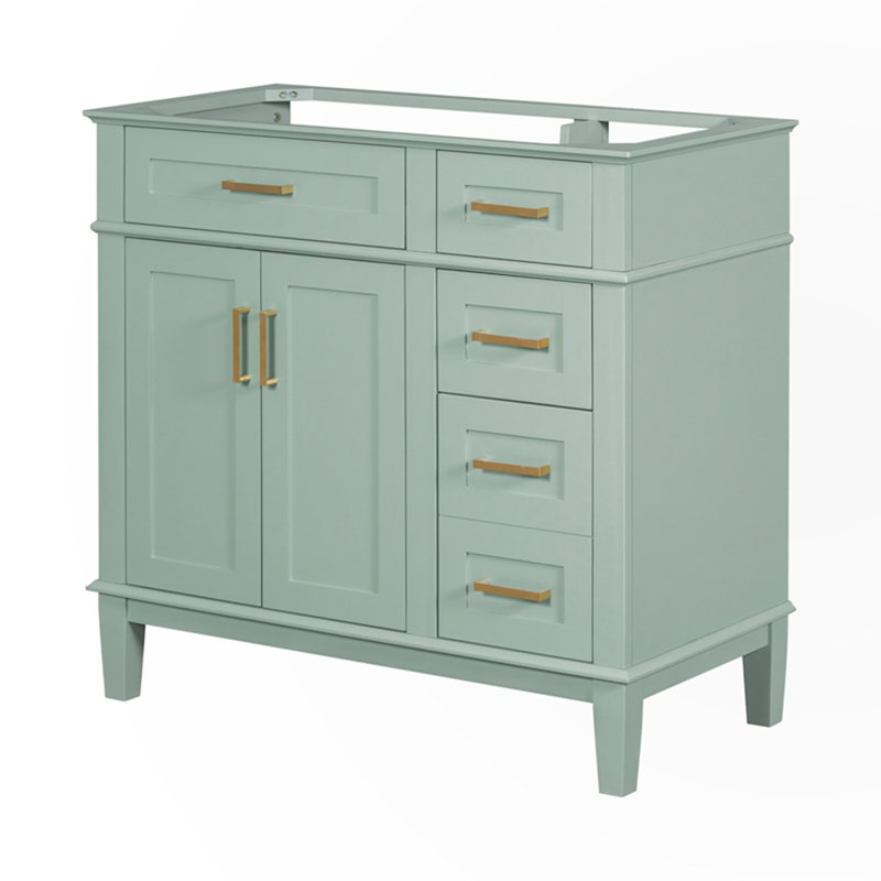 Armoire d'appoint Gared, Vert