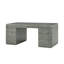 Hudson Solid Wood Executive Desk