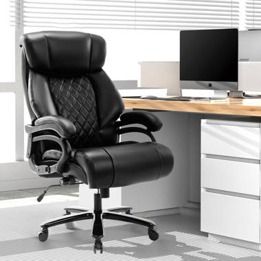 CLATINA Ergonomic Big & Tall Executive Office Chair with Fabric