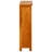 Bookshelf Wall Bookcase Decor Standing Shelves Solid Oak Wood-1264941533