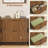 39.4" Filing Cabinet 2 Drawer File Cabinet-876863831