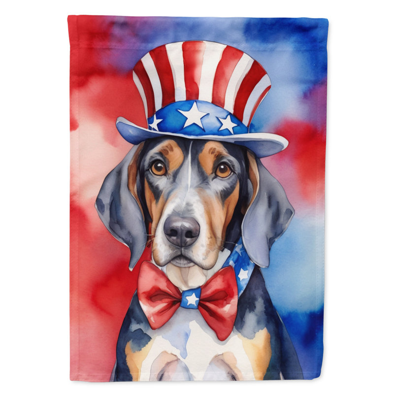 Drapeau patriotique de la maison américaine, Coonhound américain